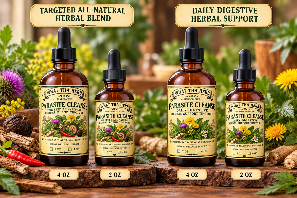 Parasite Cleanse Two-Part Herbal Tincture System