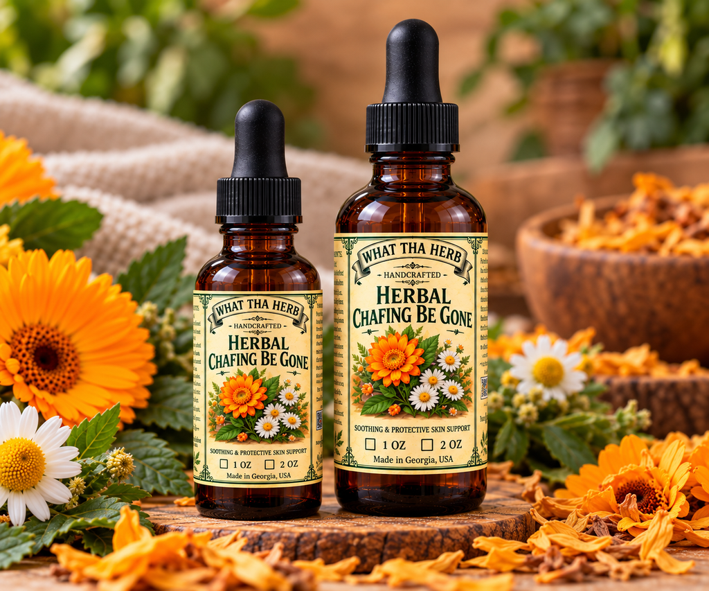 Herbal Chafing Be Gone Oil Calendula Chamomile Anti Friction Body Oil