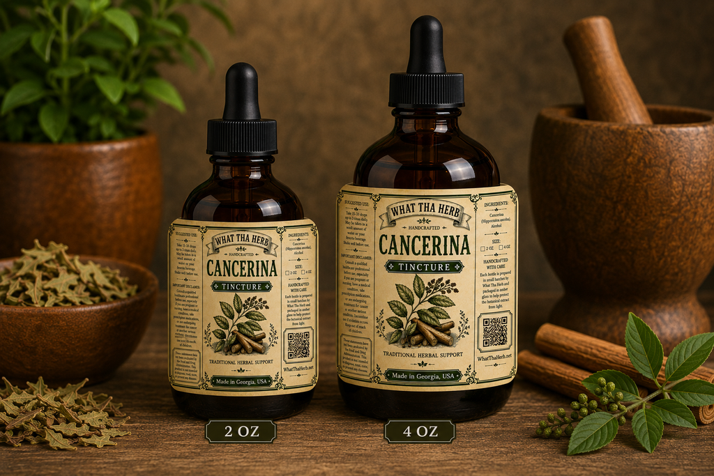 Cancerina Tincture Traditional Herbal Extract Handcrafted Herbal Support