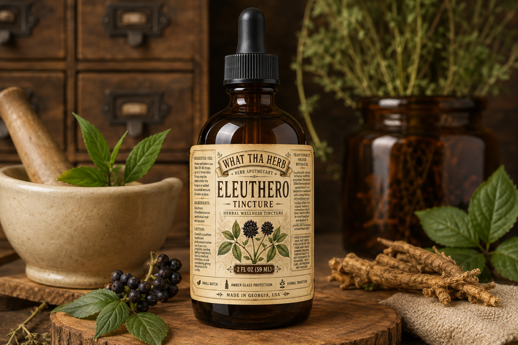 Eleuthero Tincture Herbal Wellness Tincture 2 oz 4 oz
