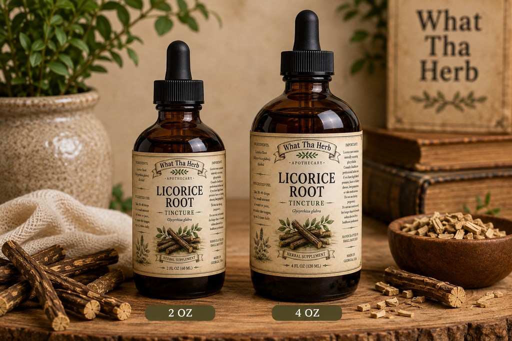 Licorice Root Tincture Herbal Wellness Tincture 2 oz 4 oz