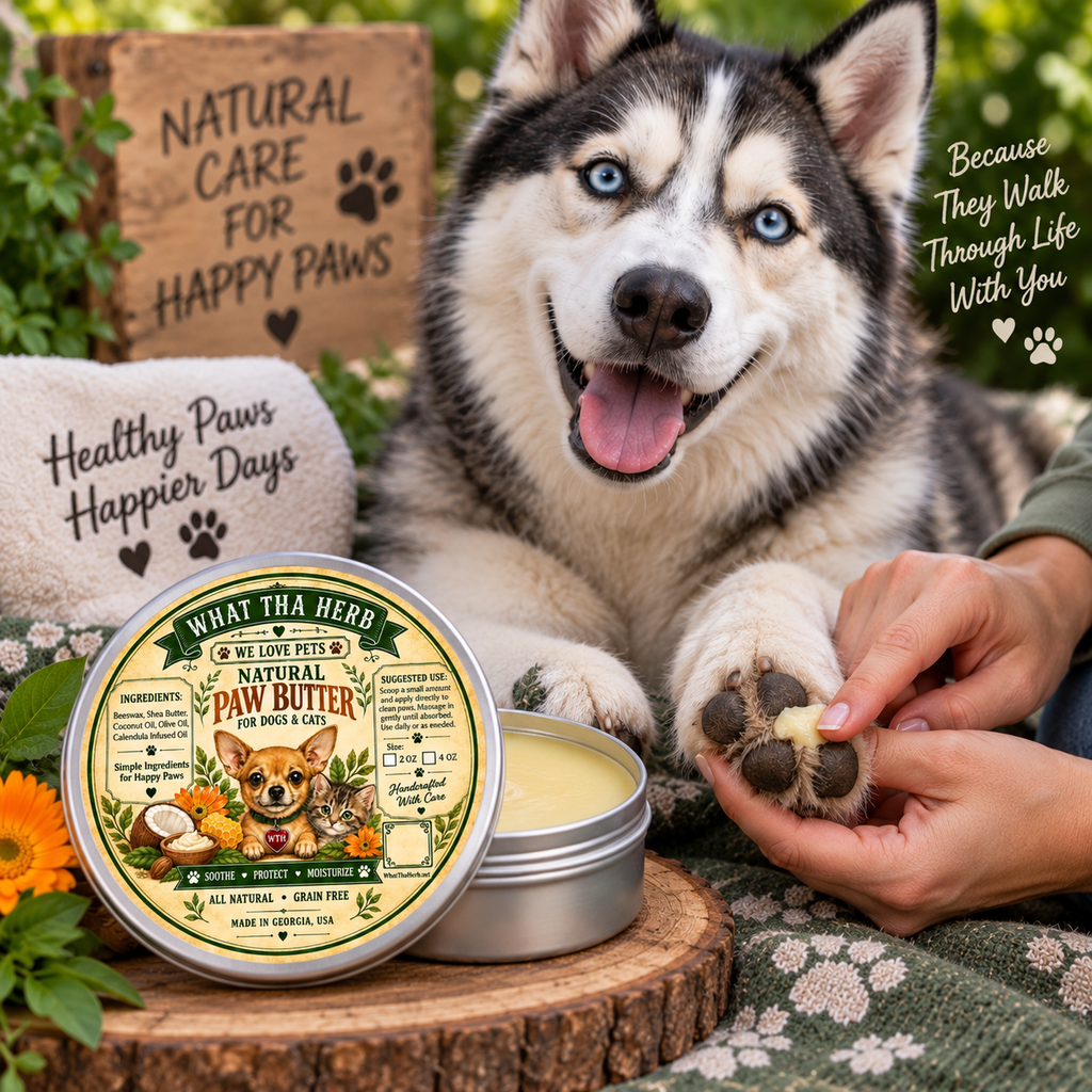 Natural Paw Butter for Dogs and Cats