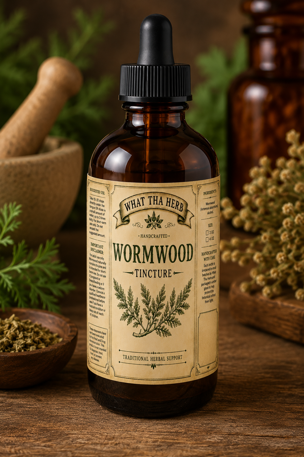 Wormwood Tincture Herbal Wellness Tincture