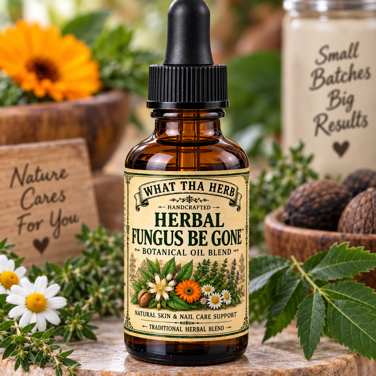Herbal Fungus Be Gone Botanical Nail & Foot Oil
