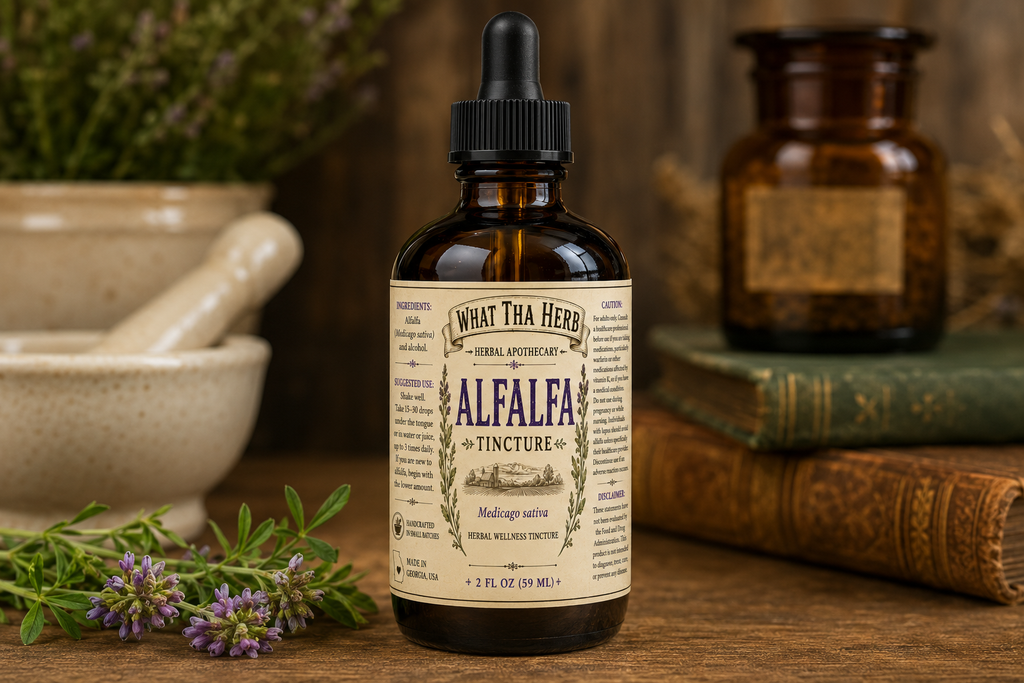 Alfalfa Tincture | Herbal Wellness Tincture | 2 oz & 4 oz