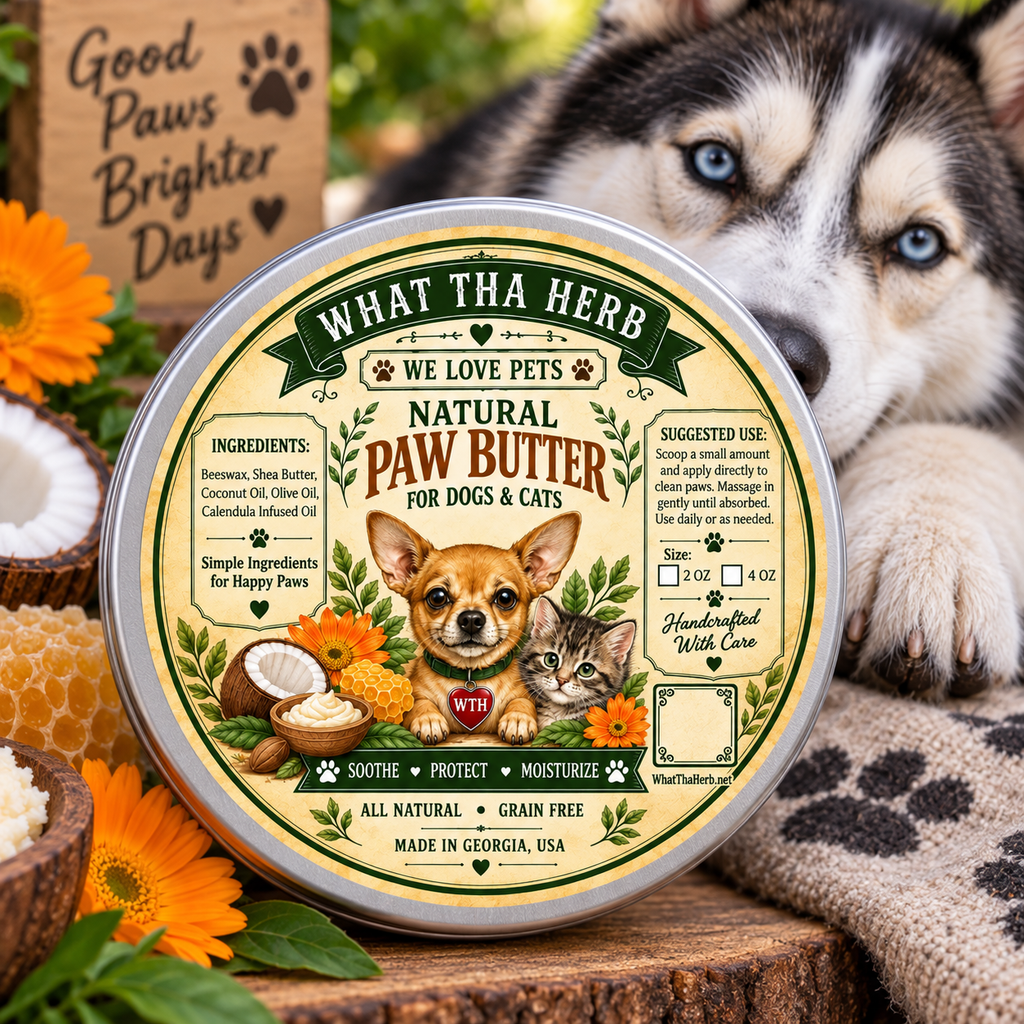 Natural Paw Butter for Dogs and Cats