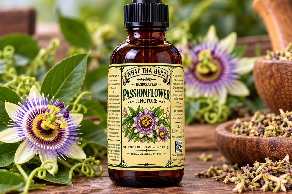 Passionflower Tincture: Herbal Sleep & Relaxation Aid