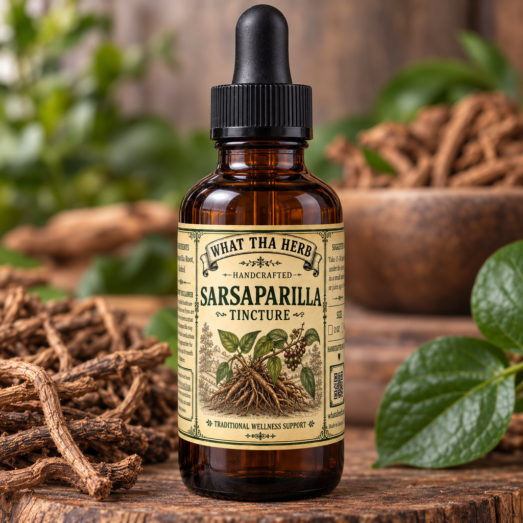Sarsaparilla Root Tincture 2 oz & 4 oz | Herbal Wellness Support