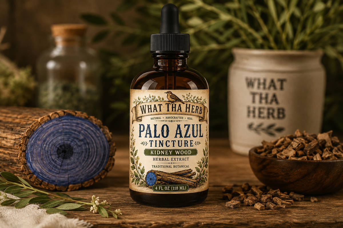 Palo Azul Tincture Kidney Wood Herbal Extract 2 oz & 4 oz