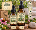 Botanical Yeast Balance Serum, Tea Tree Palmarosa Squalane Face & Scalp Oil