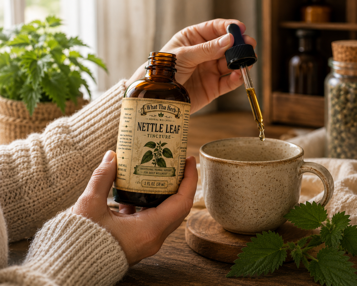Nettle Leaf Tincture – Herbal Wellness Tincture – 2 oz & 4 oz