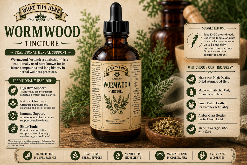 Wormwood Tincture Herbal Wellness Tincture