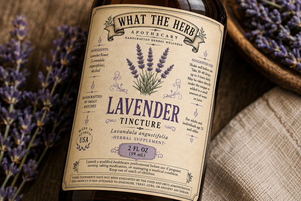 Lavender Tincture Herbal Wellness Tincture
