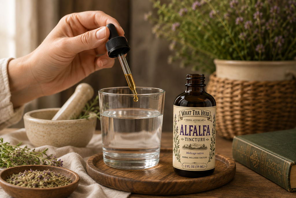 Alfalfa Tincture | Herbal Wellness Tincture | 2 oz & 4 oz