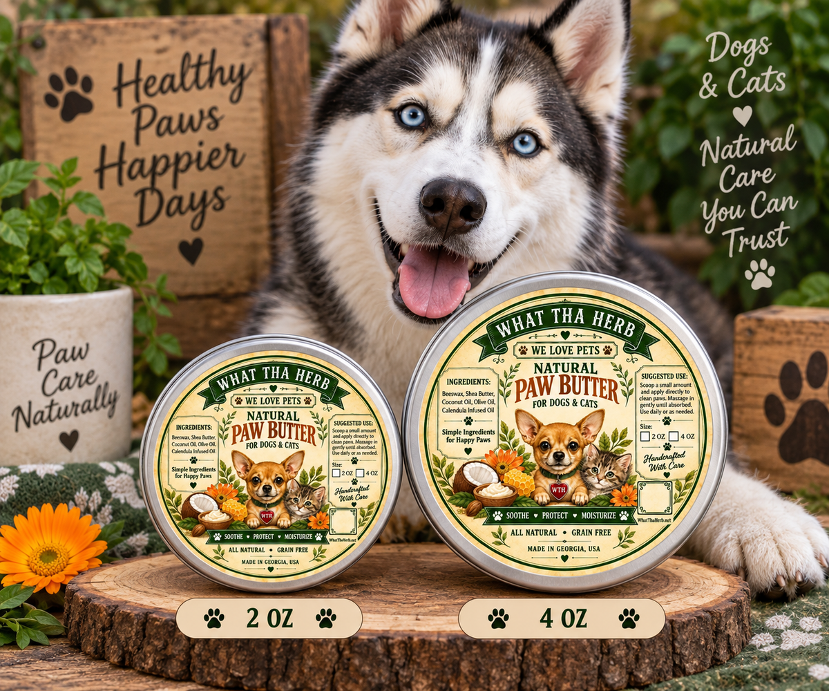 Natural Paw Butter for Dogs and Cats