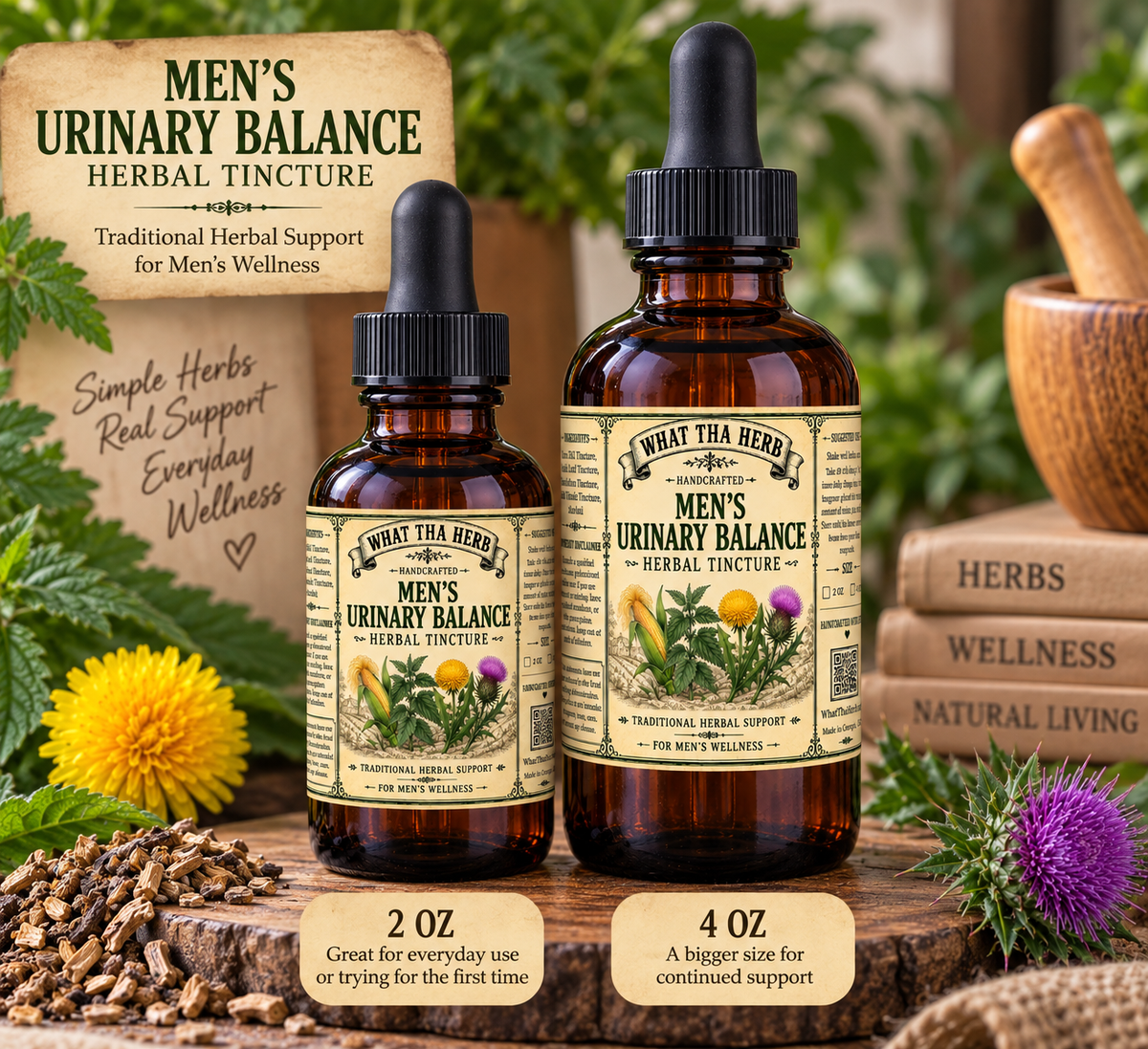 Men’s Urinary Balance Herbal Tincture