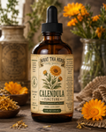 Calendula Tincture Herbal Wellness Tincture Calendula Flower Extract
