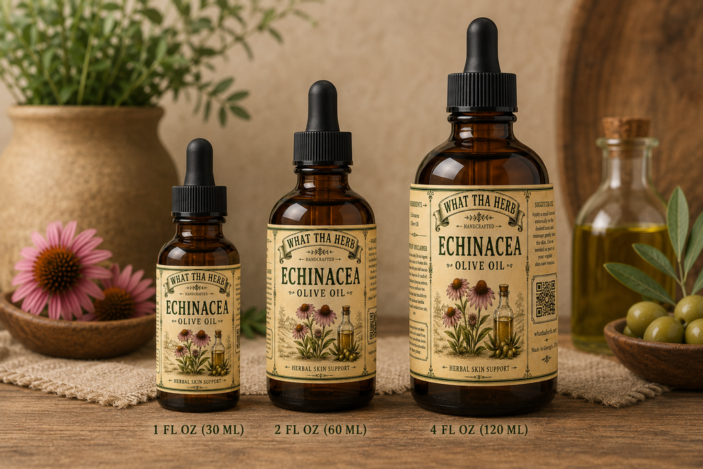 Echinacea Olive Oil – Herbal Skin Support