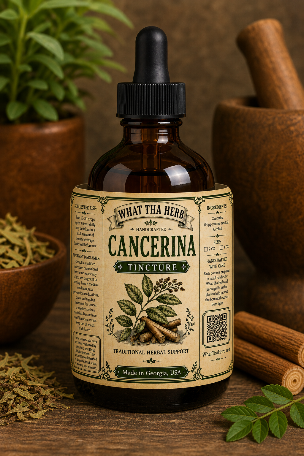 Cancerina Tincture Traditional Herbal Extract Handcrafted Herbal Support