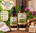 Organic Burdock Root Tincture: Herbal Detox & Skin Support