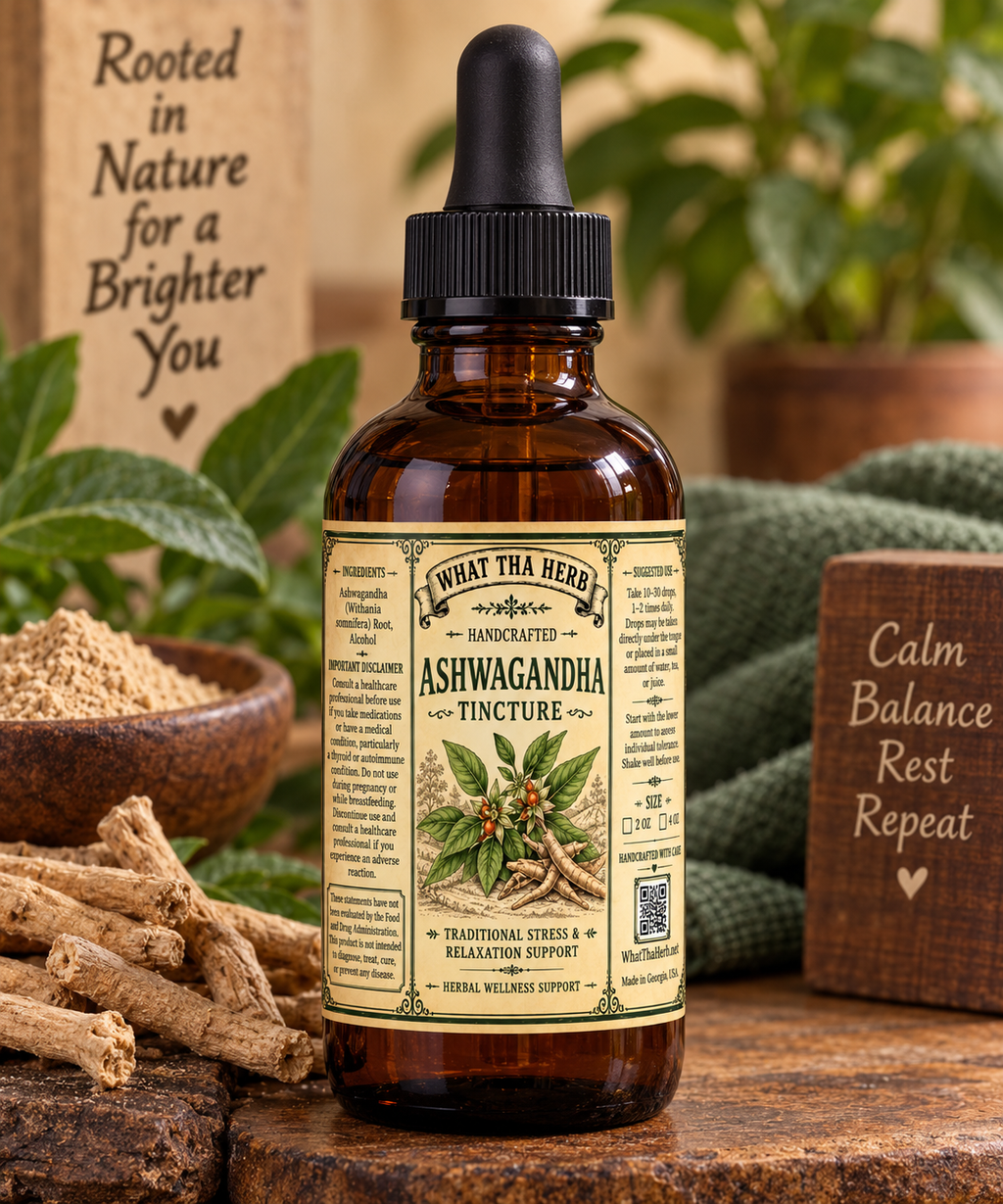 Ashwagandha Tincture: Stress & Energy Support