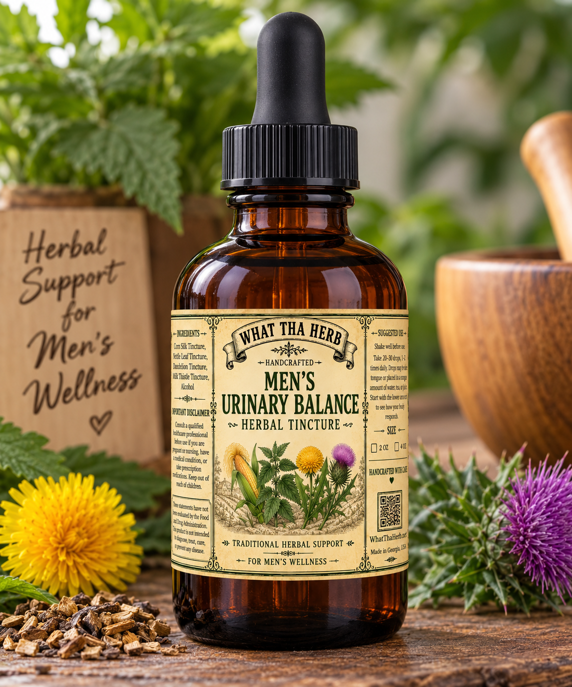 Men’s Urinary Balance Herbal Tincture
