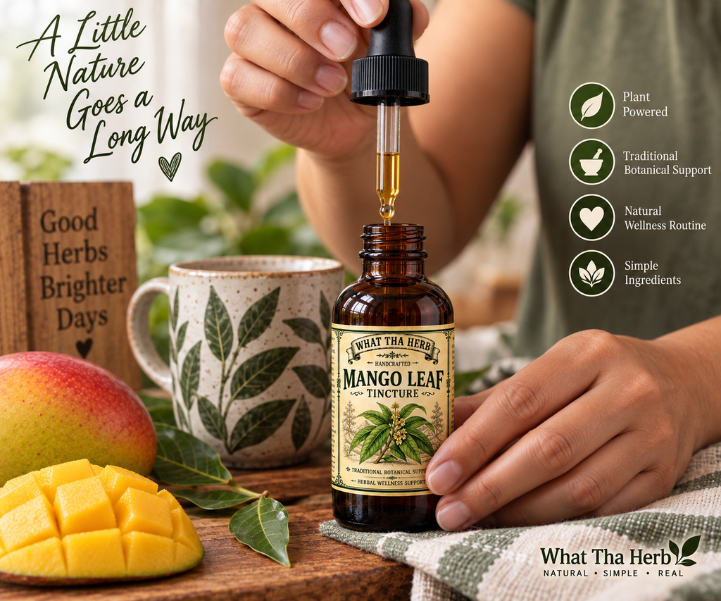 Mango Leaf Tincture | Herbal Extract for Blood Sugar Balance, Heart & Digestive Support