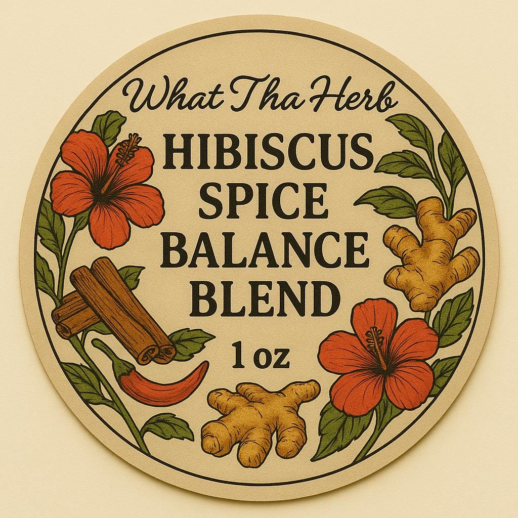 Hibiscus Spice Balance Blend •  Herbal Tincture