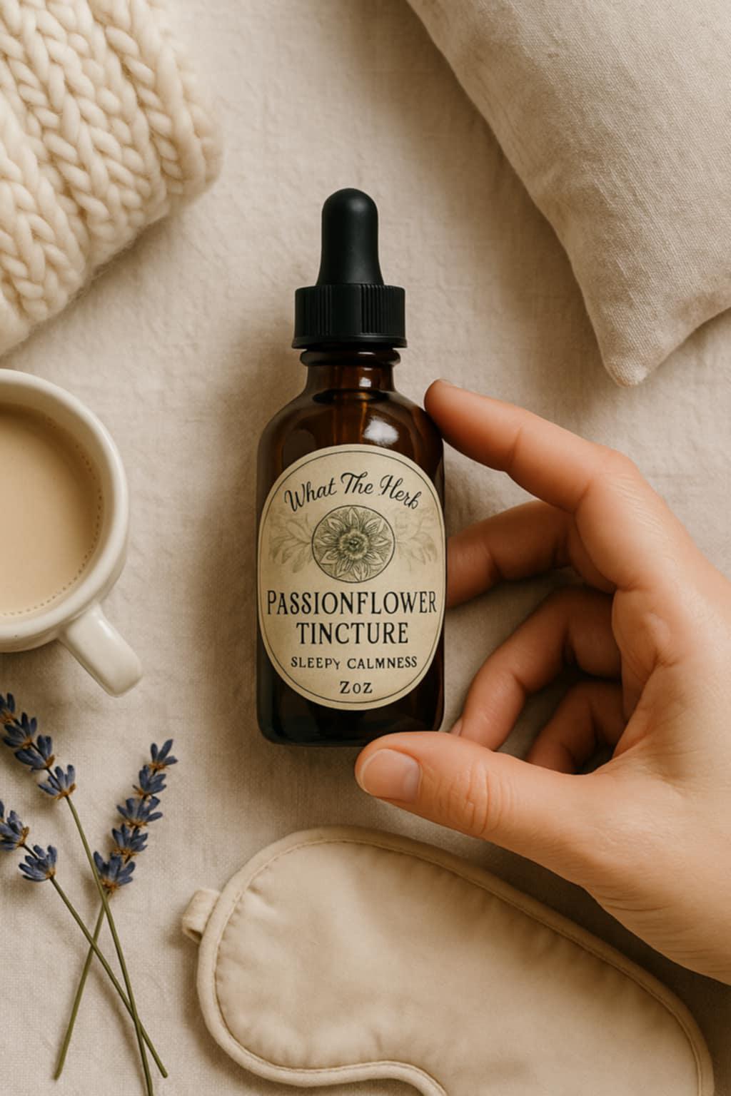 Passionflower Tincture: Herbal Sleep & Relaxation Aid
