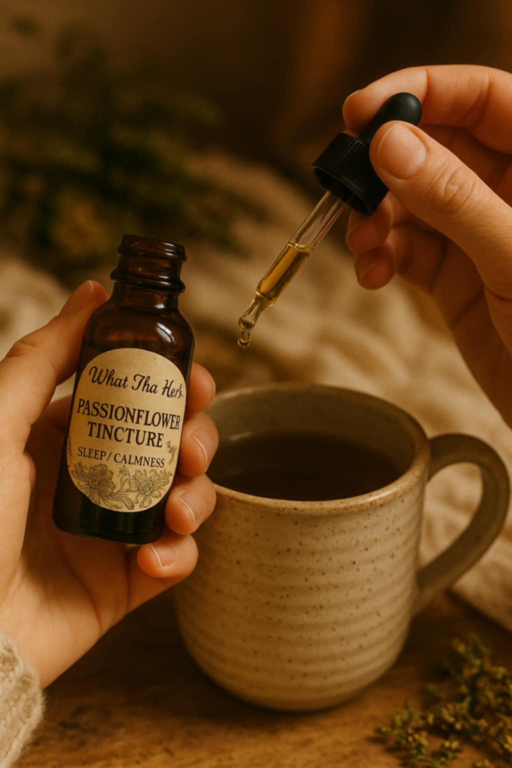 Passionflower Tincture: Herbal Sleep & Relaxation Aid