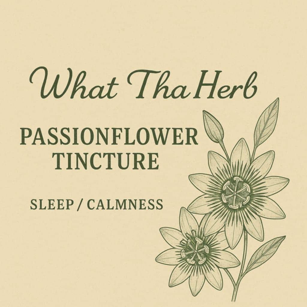 Passionflower Tincture: Herbal Sleep & Relaxation Aid