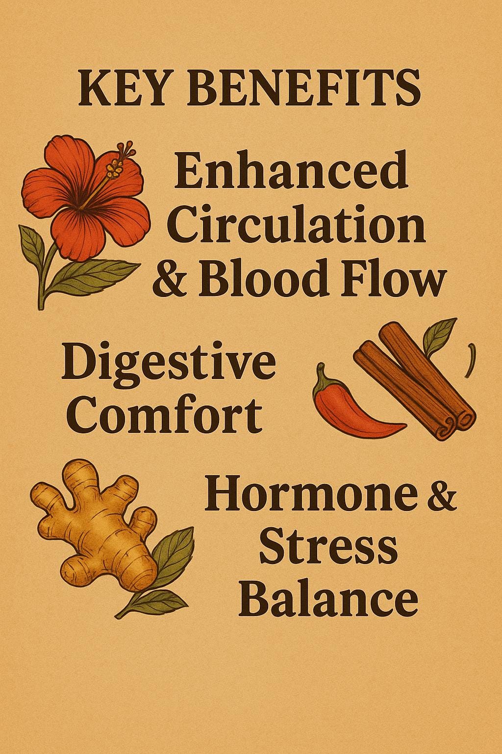Hibiscus Spice Balance Blend •  Herbal Tincture