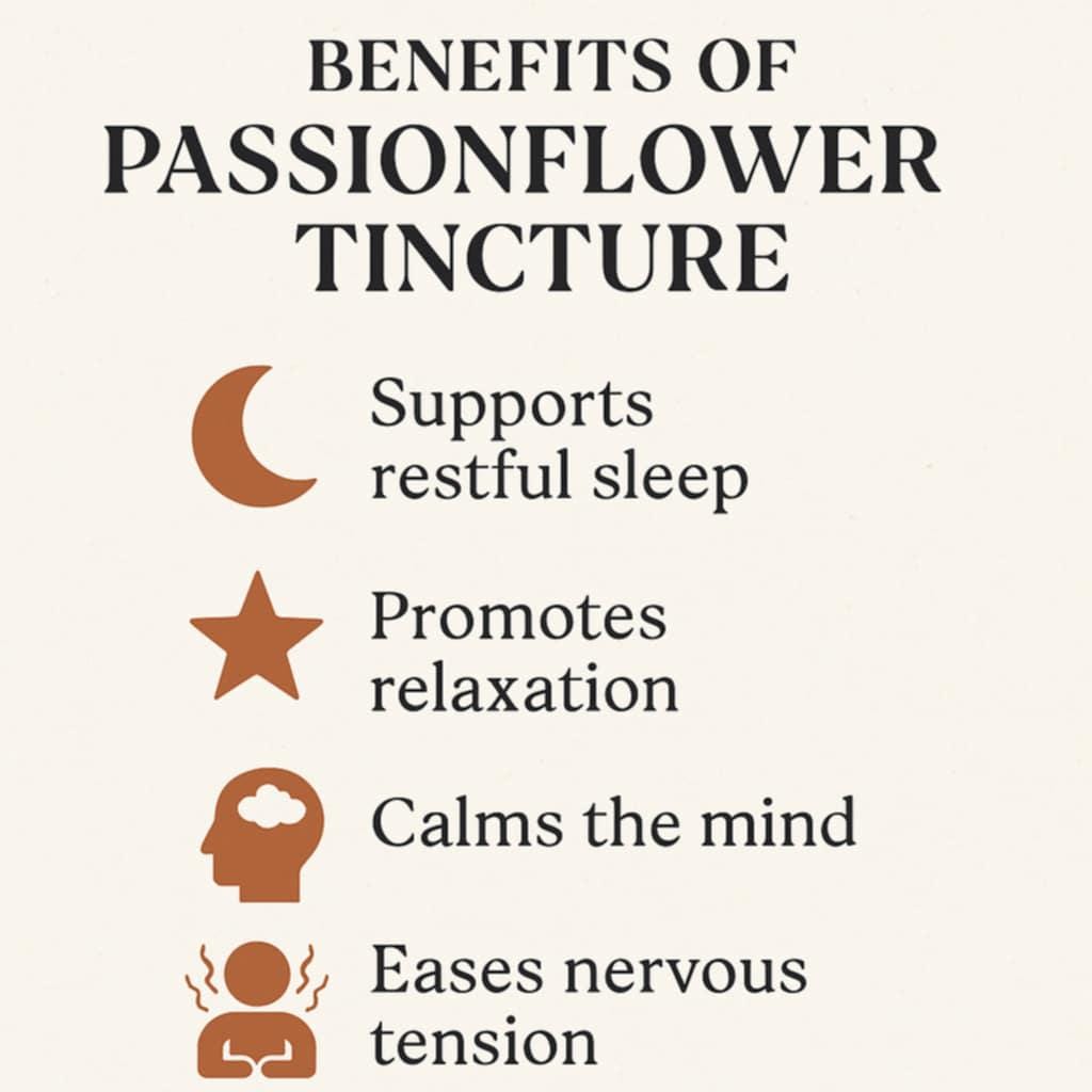 Passionflower Tincture: Herbal Sleep & Relaxation Aid