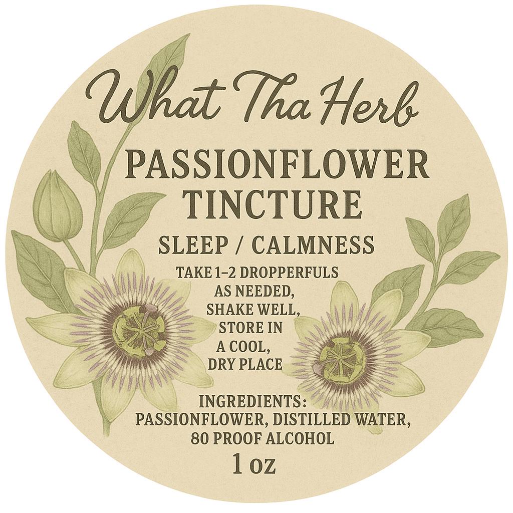 Passionflower Tincture: Herbal Sleep & Relaxation Aid