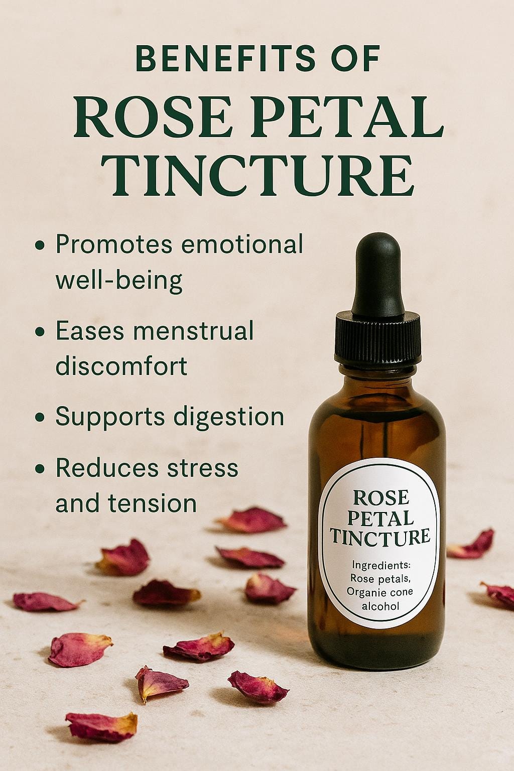 Rose Petal Tincture