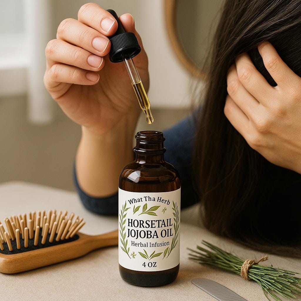 Sweet Almond Horsetail Oil