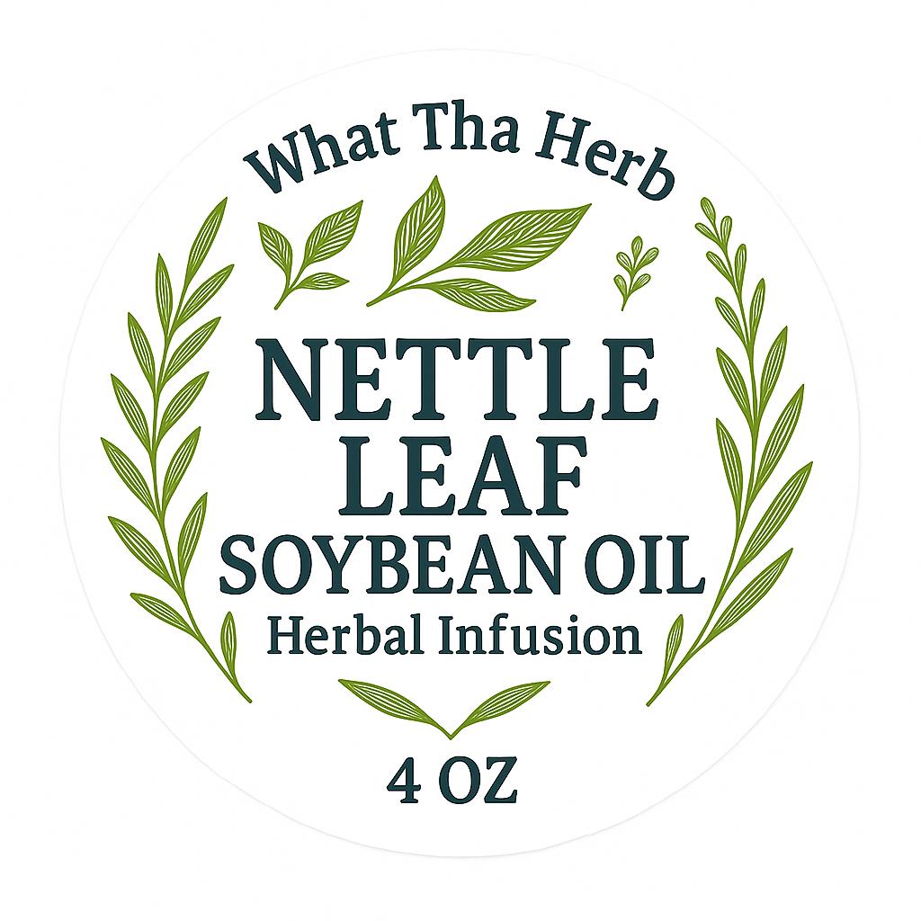 Nettle Leaf Soybean Oil | Herbal Skin & Scalp Nourishment