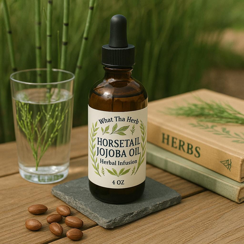 Sweet Almond Horsetail Oil