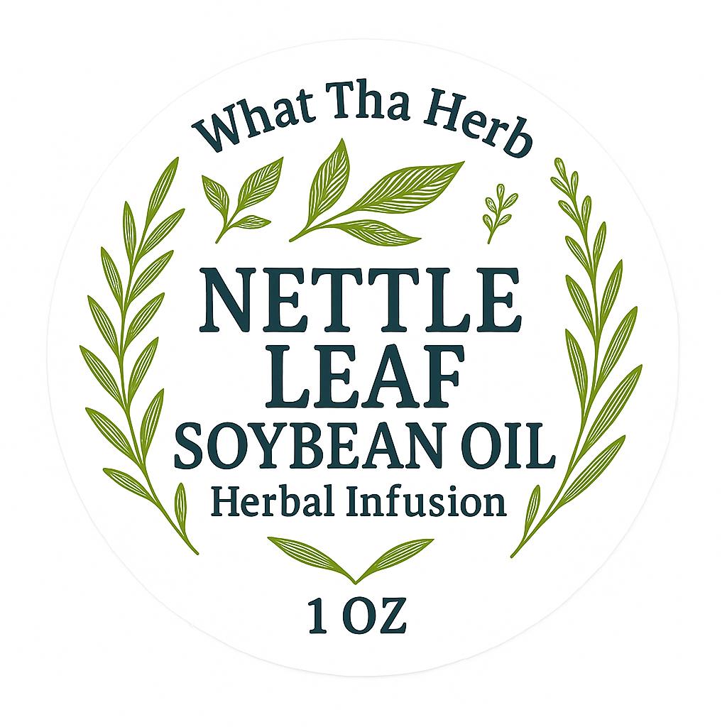Nettle Leaf Soybean Oil | Herbal Skin & Scalp Nourishment