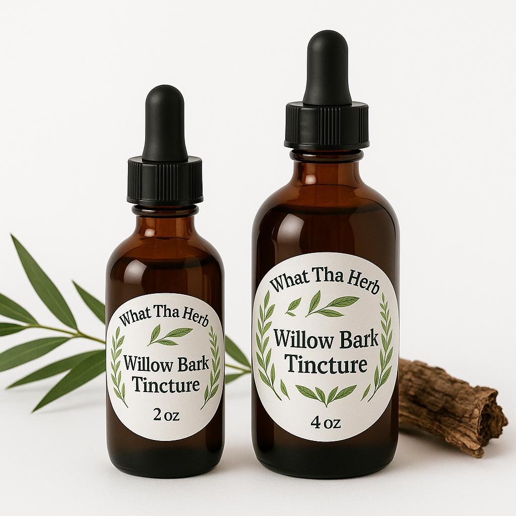 Willow Bark Tincture – Pure Botanical Blend