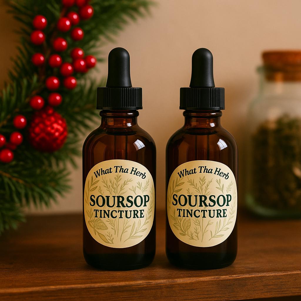 Soursop Botanical Bundle 2 x 4 oz Herbal Tincture Value Set