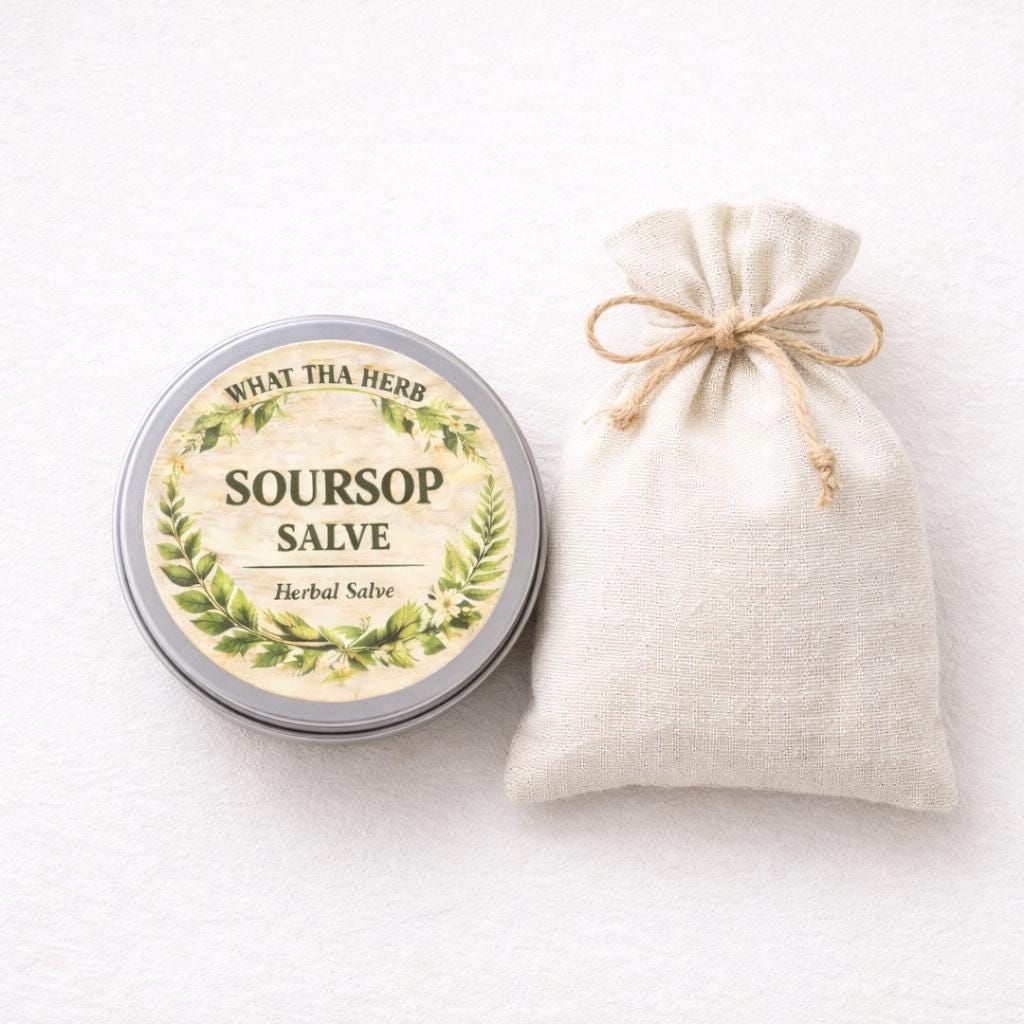 Soursop Soothing Salve – Herbal Comfort for Your Skin