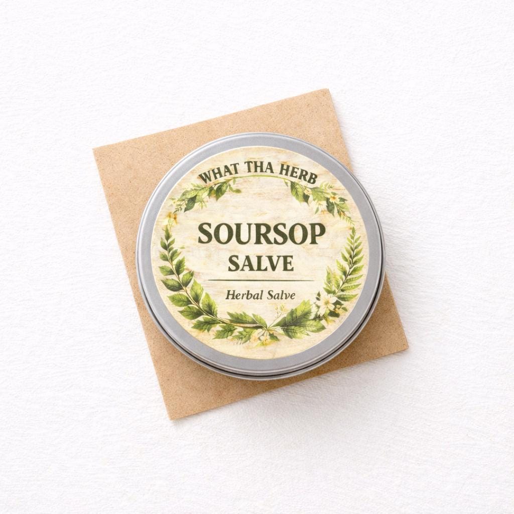 Soursop Soothing Salve – Herbal Comfort for Your Skin