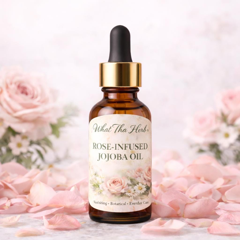 Rose Petal Self-Care Set | Botanical Tincture, Rosewater & Jojoba Oil