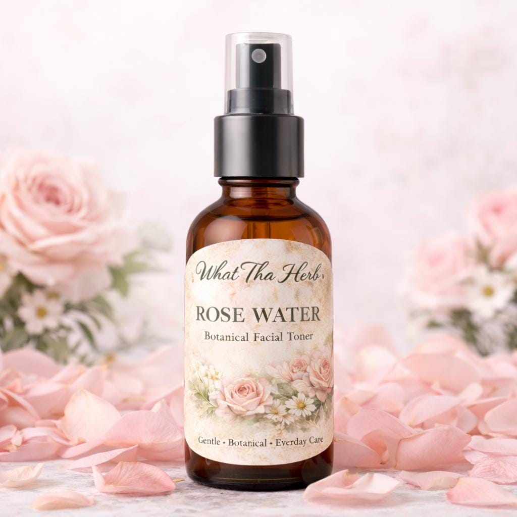 Rose Petal Self-Care Set | Botanical Tincture, Rosewater & Jojoba Oil