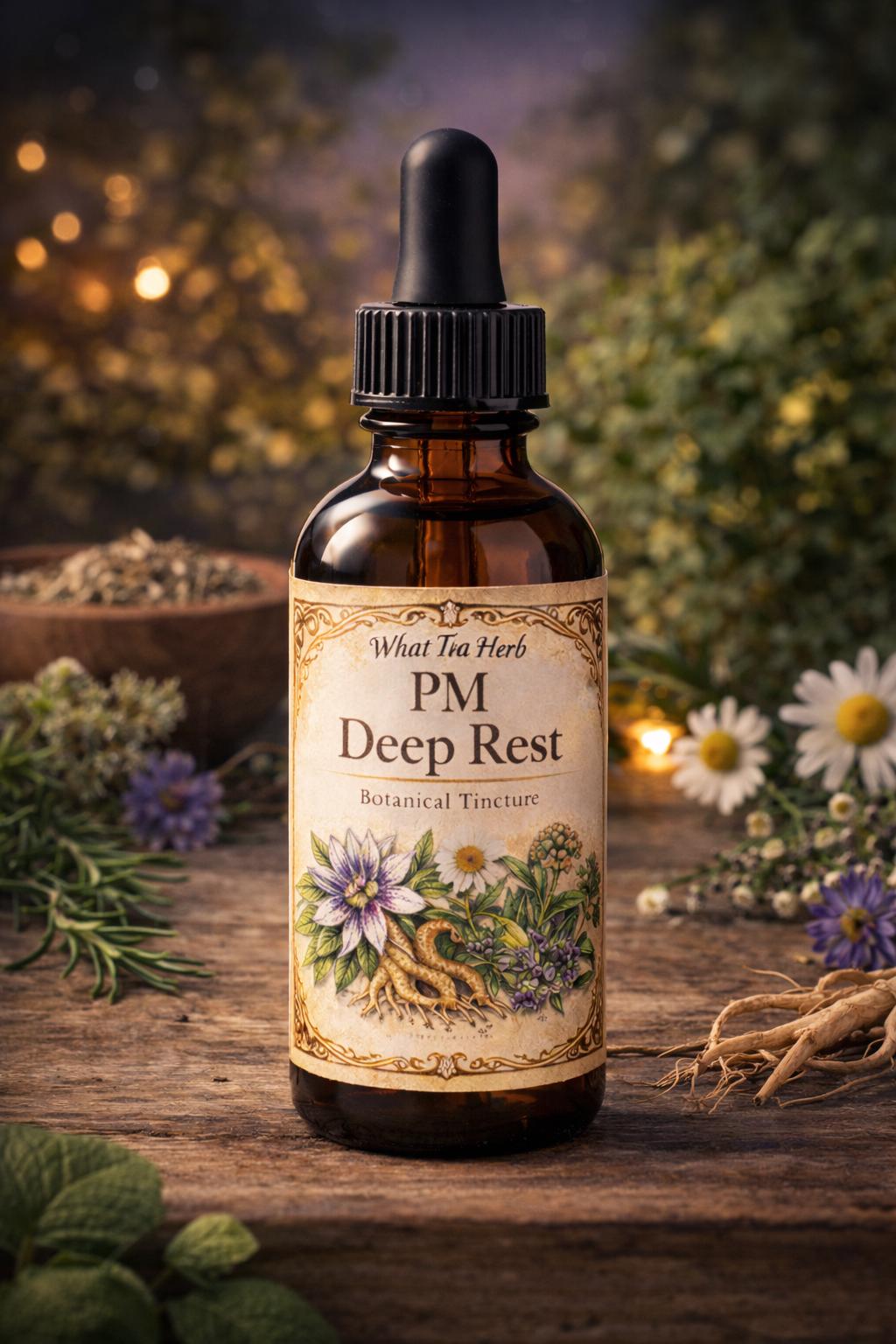 Botanical Tincture Set | AM Morning Reset & PM Deep Rest