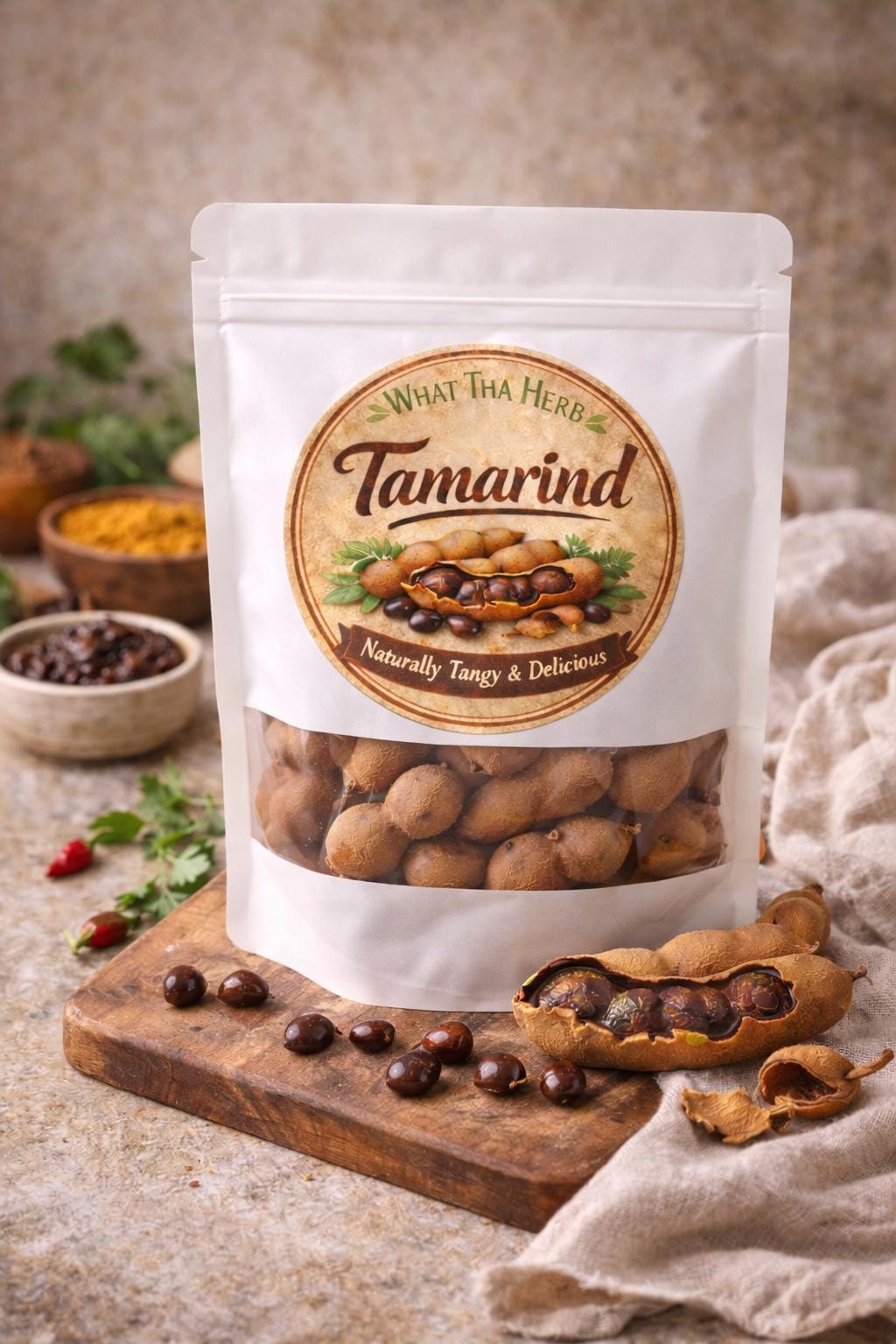 Tamarind Pods | Culinary Ingredient | 5 oz or 10 oz