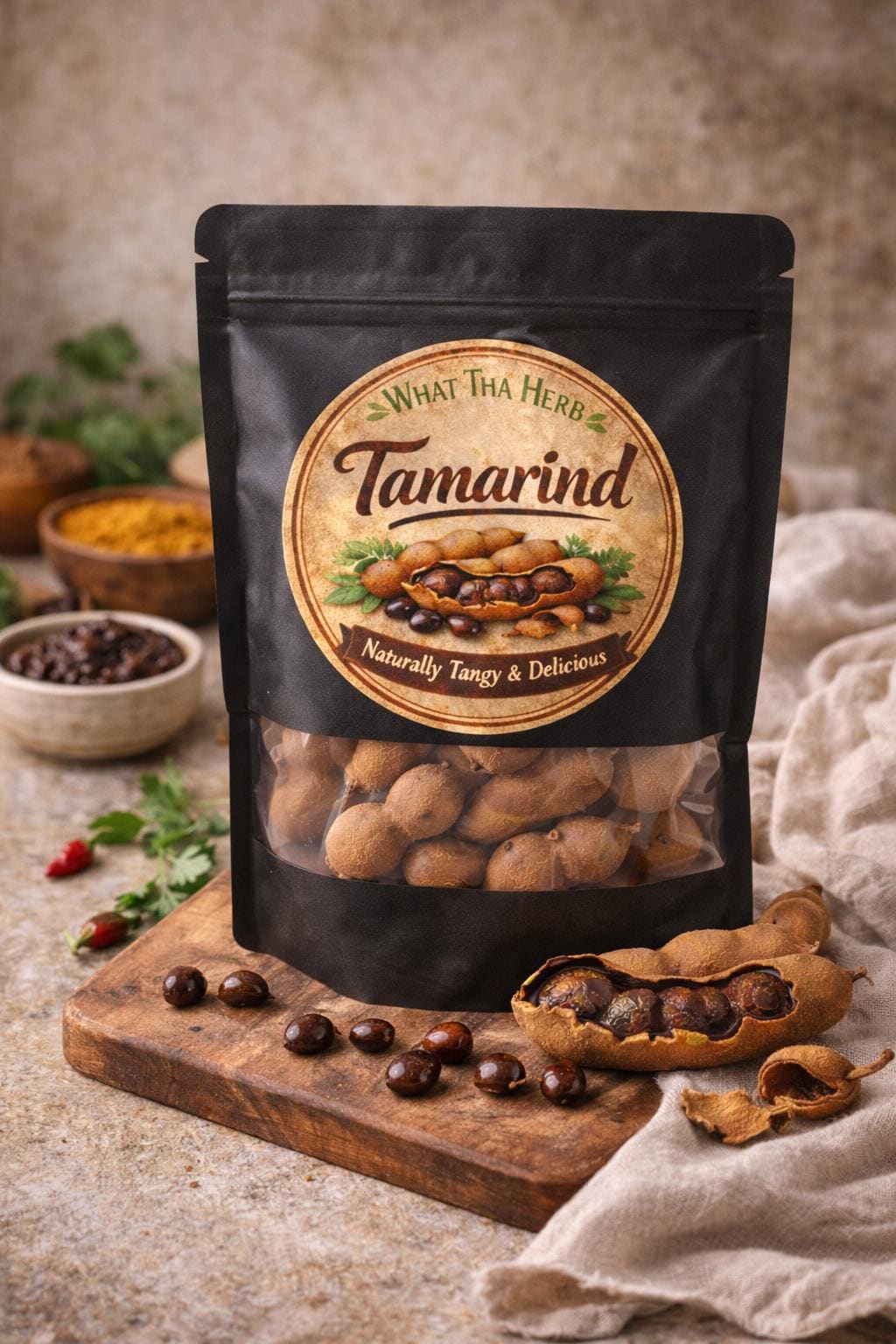 Tamarind Pods | Culinary Ingredient | 5 oz or 10 oz