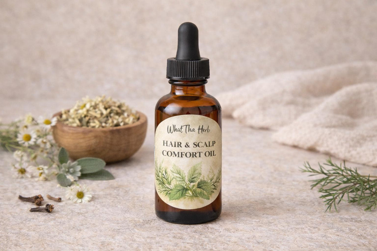 Hair Herbal Pamper Set | Botanical Hair & Scalp Oil Trio