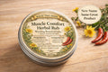 Muscle Comfort Herbal Rub | Botanical Warming Muscle Salve